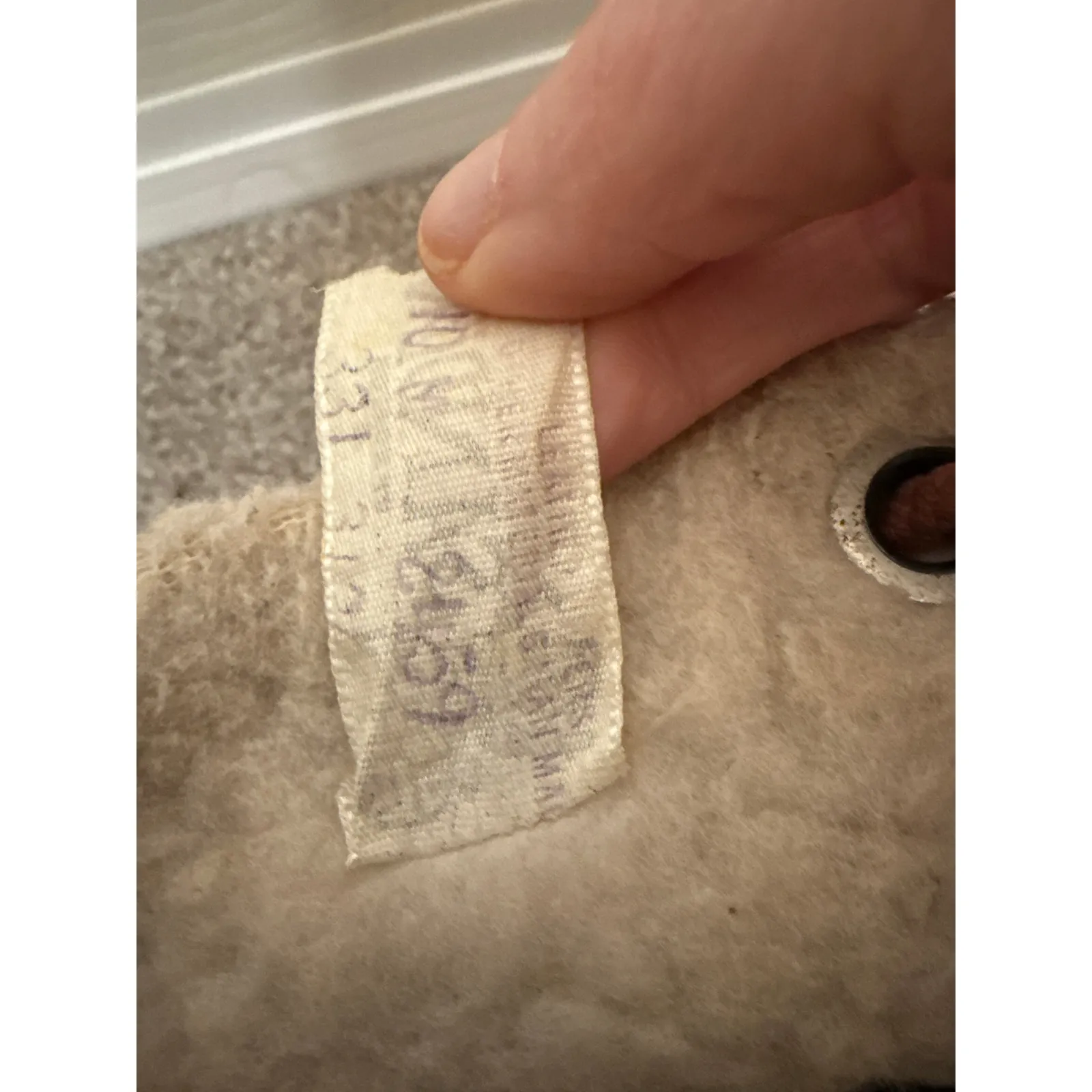 Vintage Women’s Sandler of Boston Leather Shearling Combat Boots, 10M Tan Size 10 - Image 12