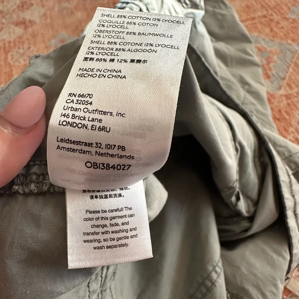 Anthropologie Pilcro Ventura lightweight utility cargo Y2K relaxed fit pant 30 - Image 4