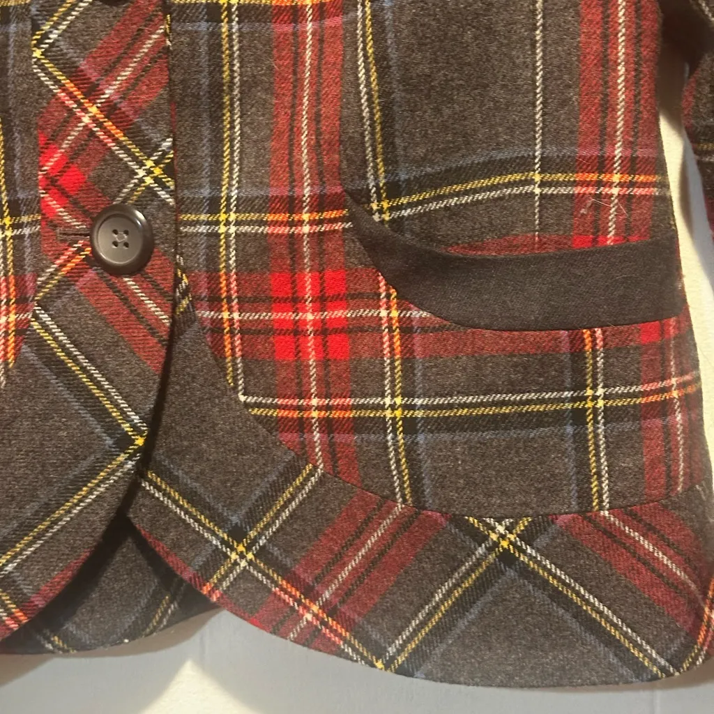 Pendleton vintage women’s wool plaid jacket size 8 - Image 5
