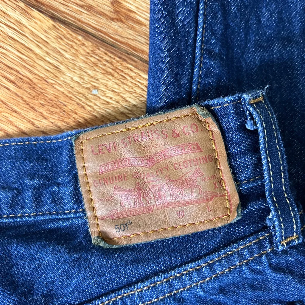 Levi's 501 Dark-wash Straight Jeans - Image 10