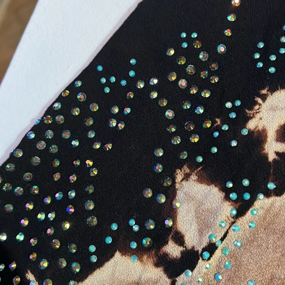 Vocal trim tunic, hooded button down blouse, oversize women’s size small - Image 10