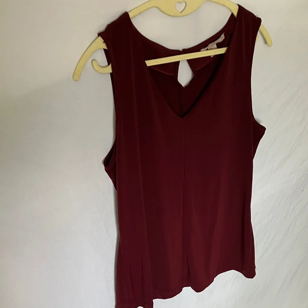 Banana Republic: Maroon Tank Top- M - Image 6