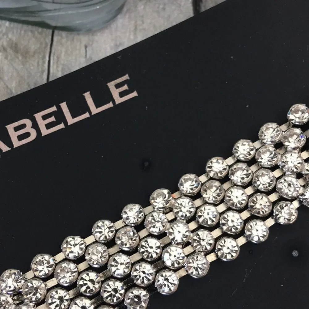 Cristabelle Crystal Rhodium Choker Silver - Image 7