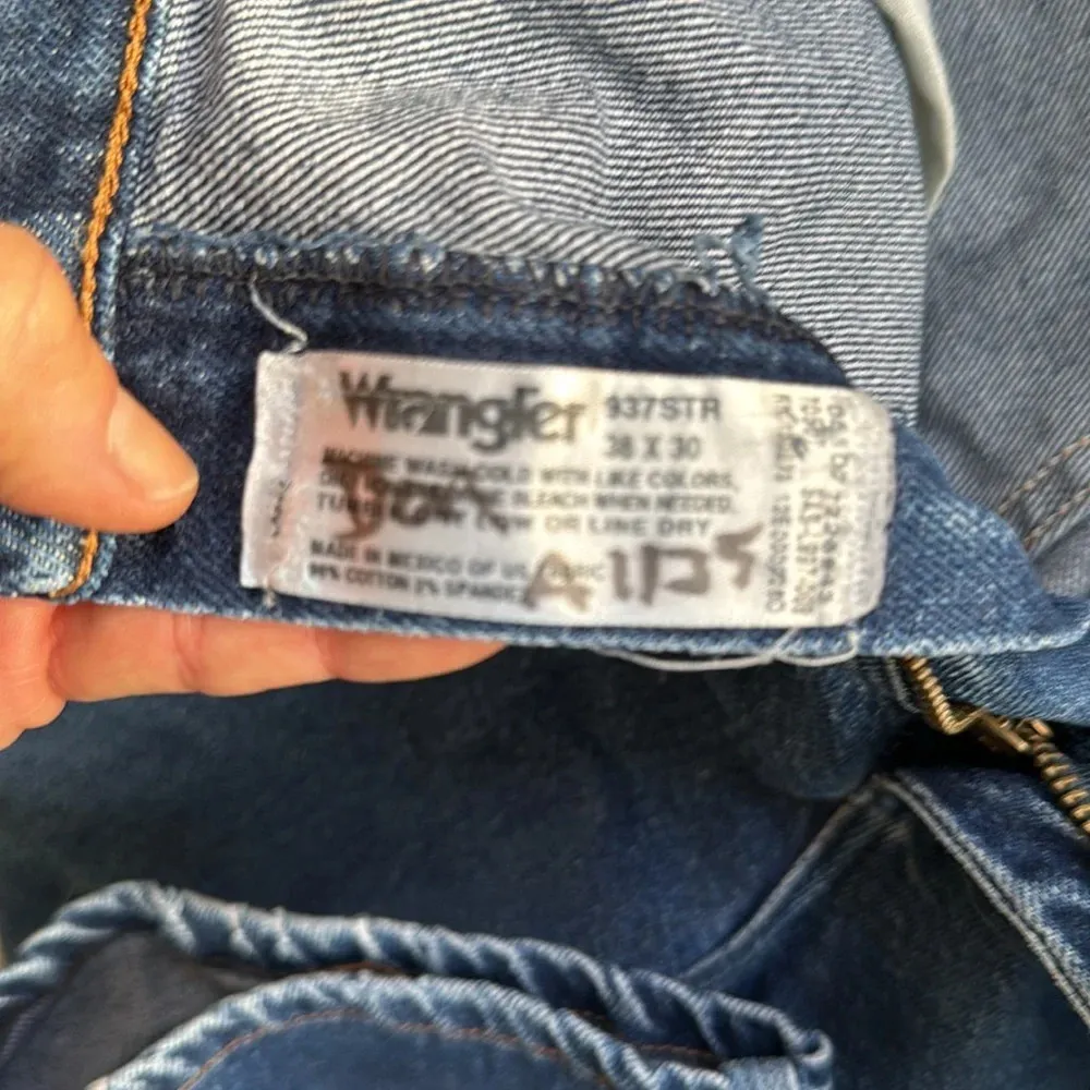 Vintage Wrangler 38 x 30 - Image 7