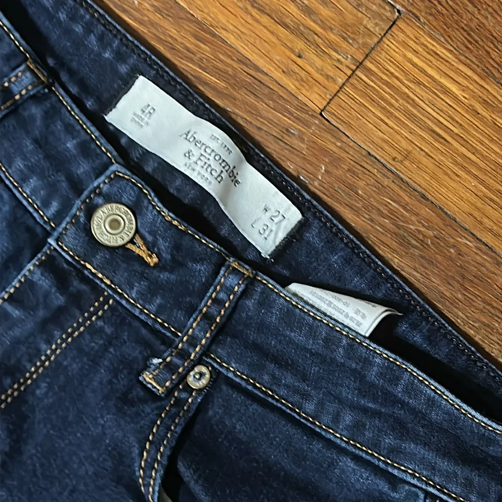 Abercrombie & Fitch Low Rise Skinny Jeans, Sz 4R (27x31) - Image 2
