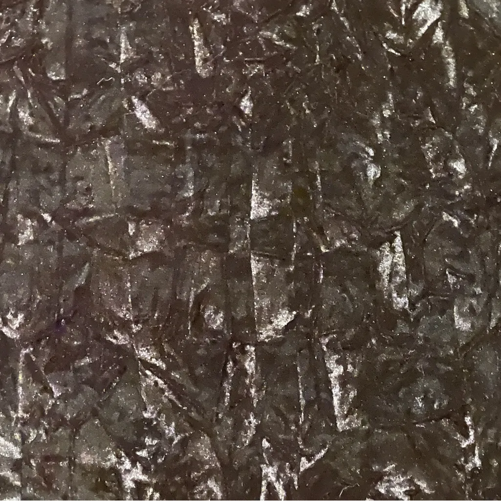 Nic + Zoe Women's Size L Black Onyx Crushed Velvet V-Neck Sleeveless Tank Top - Image 3