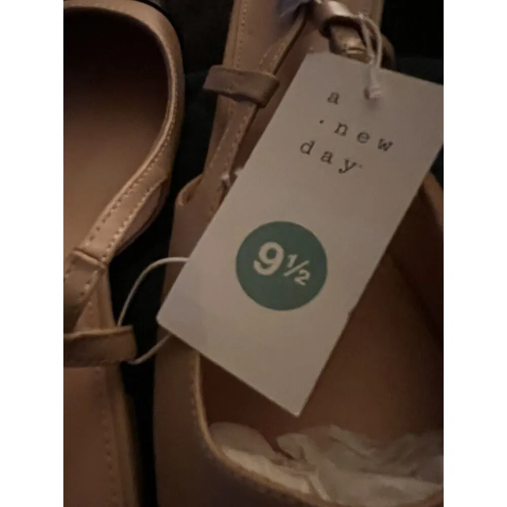 A New Day Women's Maxine Slingback Ballet Flats -Tan 9 .5 NWT - Image 6