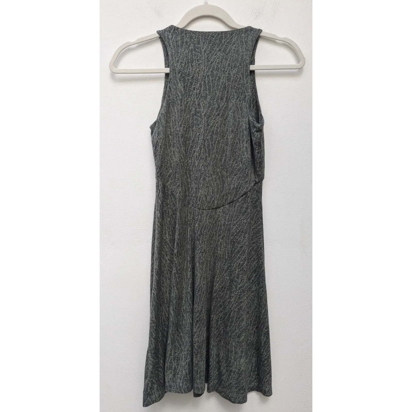 Athleta Dress Santorini Thera Printed Mojave Laurel Olive Green Size XXS EUC - Image 10