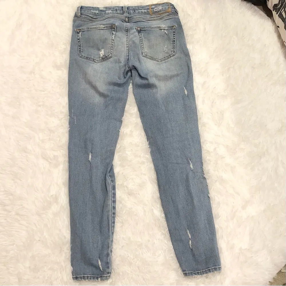 Zara Trafaluc Distressed‎ Ripped Jeans 2 - Image 7
