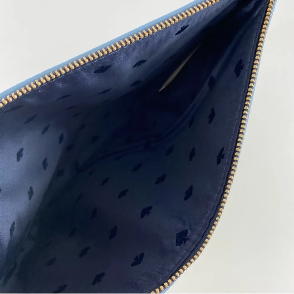 NWT Kate Spade Ash Street Boardwalk Stripe Tassel Woven Purse Bag Pouch Clutch - Image 7