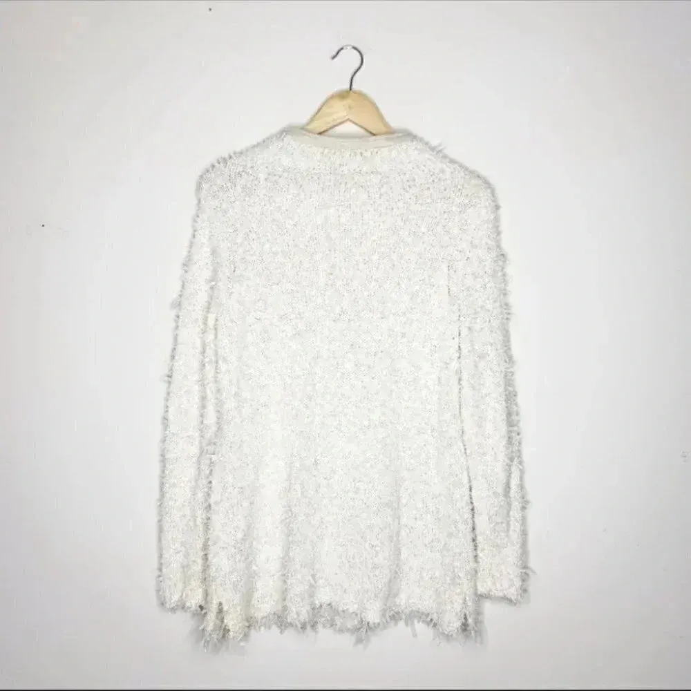 Nic + Zoe Snugness Fuzzy Knit Lounge Top XS - Image 2
