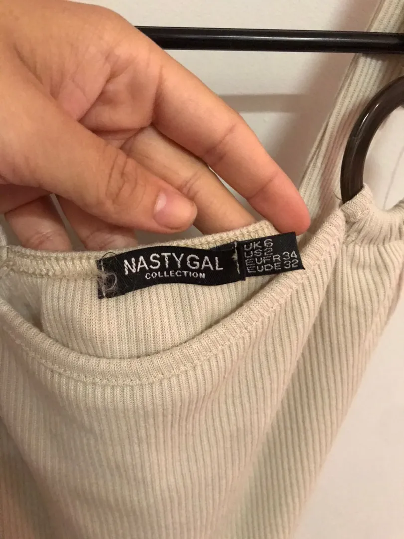 NWOT Tan O-Ring Bodysuit - Image 7