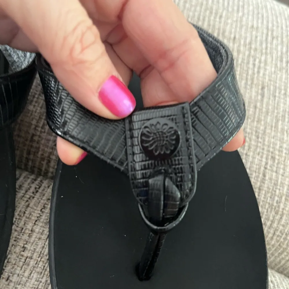 Yellowbox Black felena flip flop sandals flip flops - Image 6