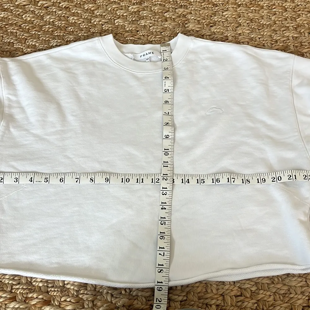 FRAME Puff Sleeve Sweatshirt - Image 7