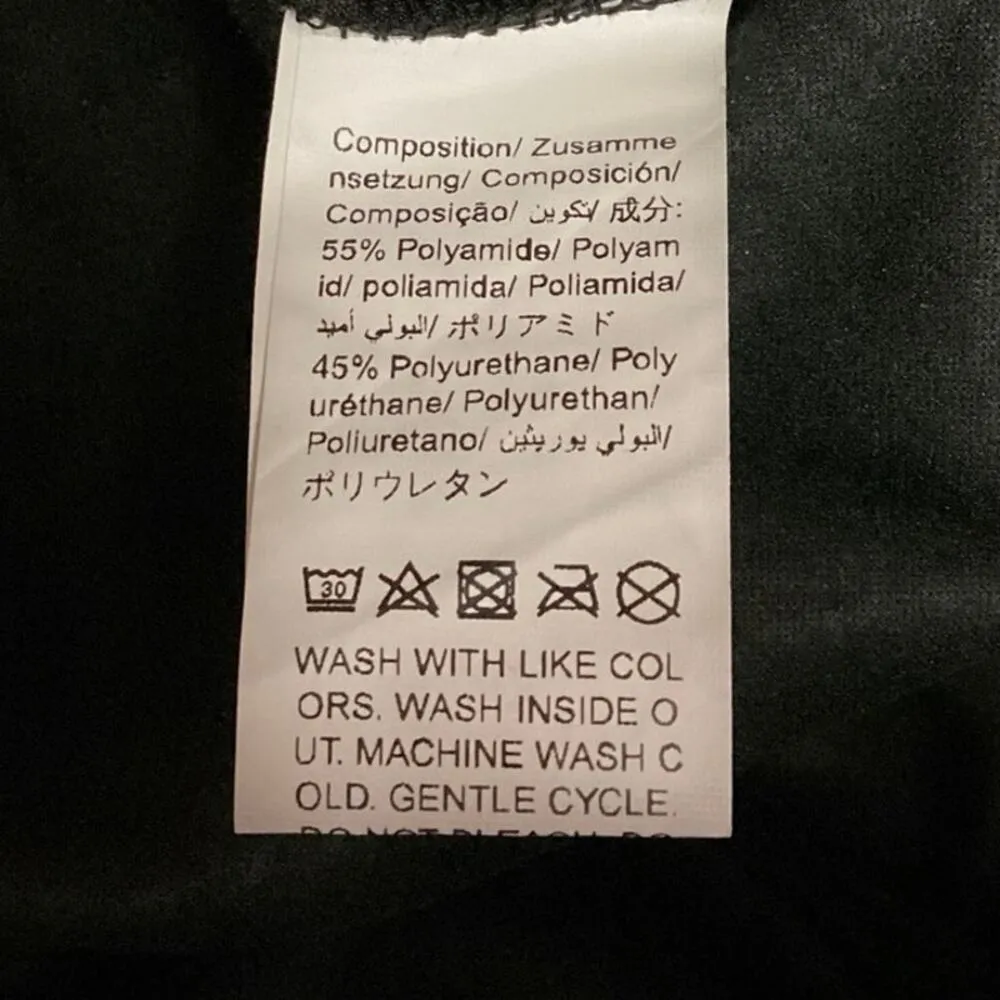 Shein Black Faux Leather Straight Leg High Rise Pockets Ankle Pants Size 8/10 - Image 5