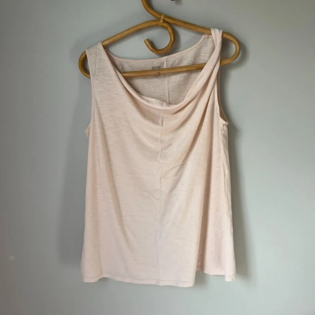 Eileen Fisher Sleepwear by Garnet Hill Light Pink Pajama Set Women's Small - Image 7