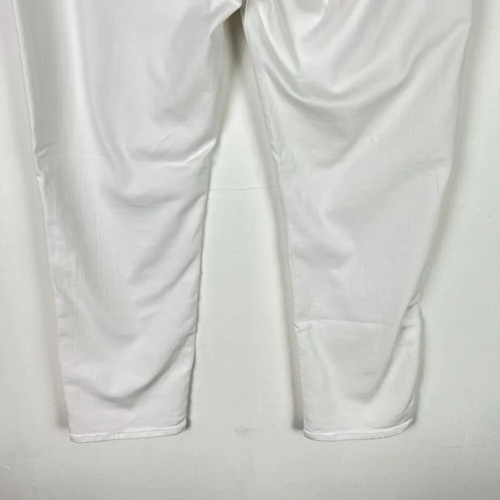 NWT J. Crew 10" Vintage Slim-Straight Jean in White Button Fly Size 35 NEW - Image 9