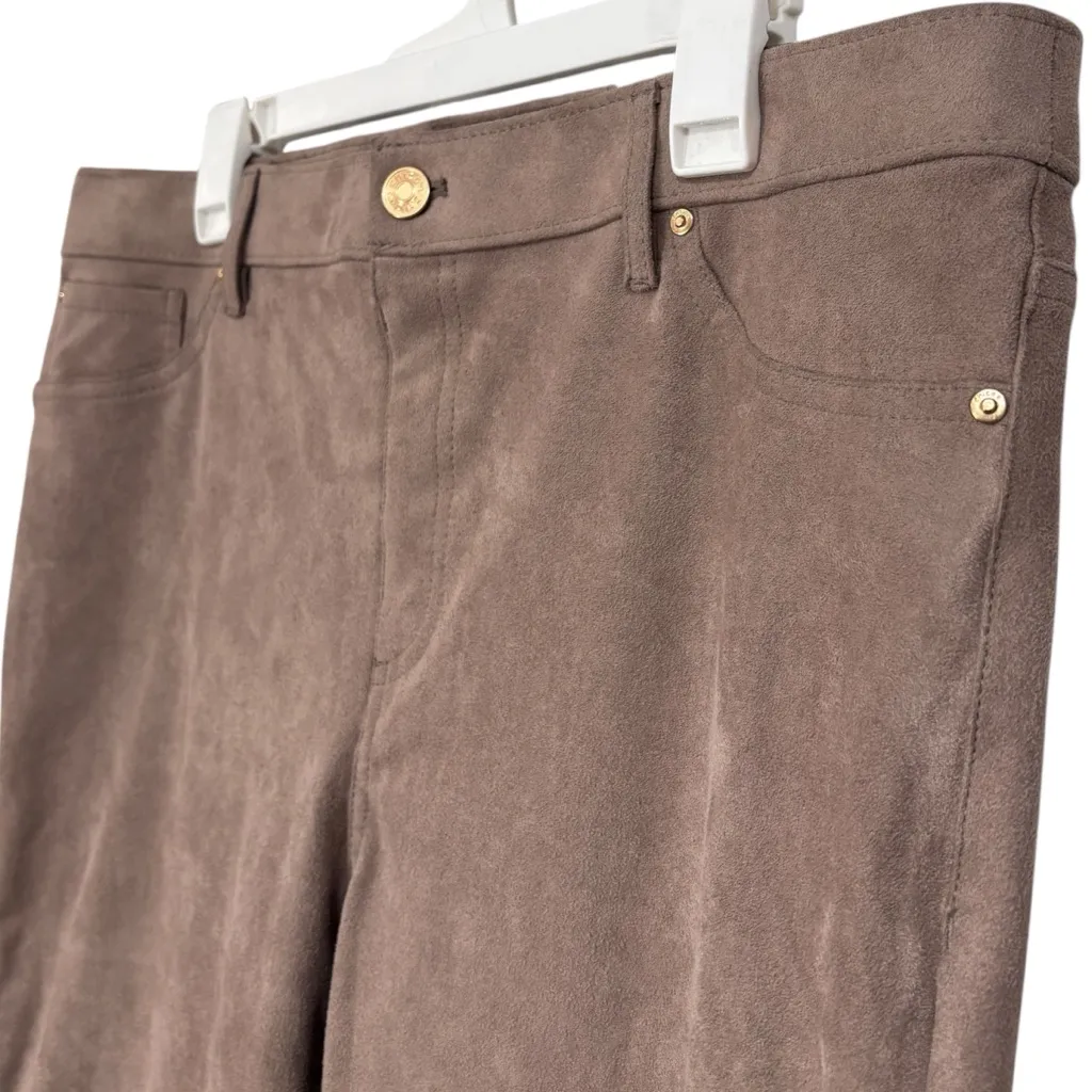 Chico’s The Ultimate Fit Faux Suede Slim Pant NWT 2.5R US 14 Womens - Image 4