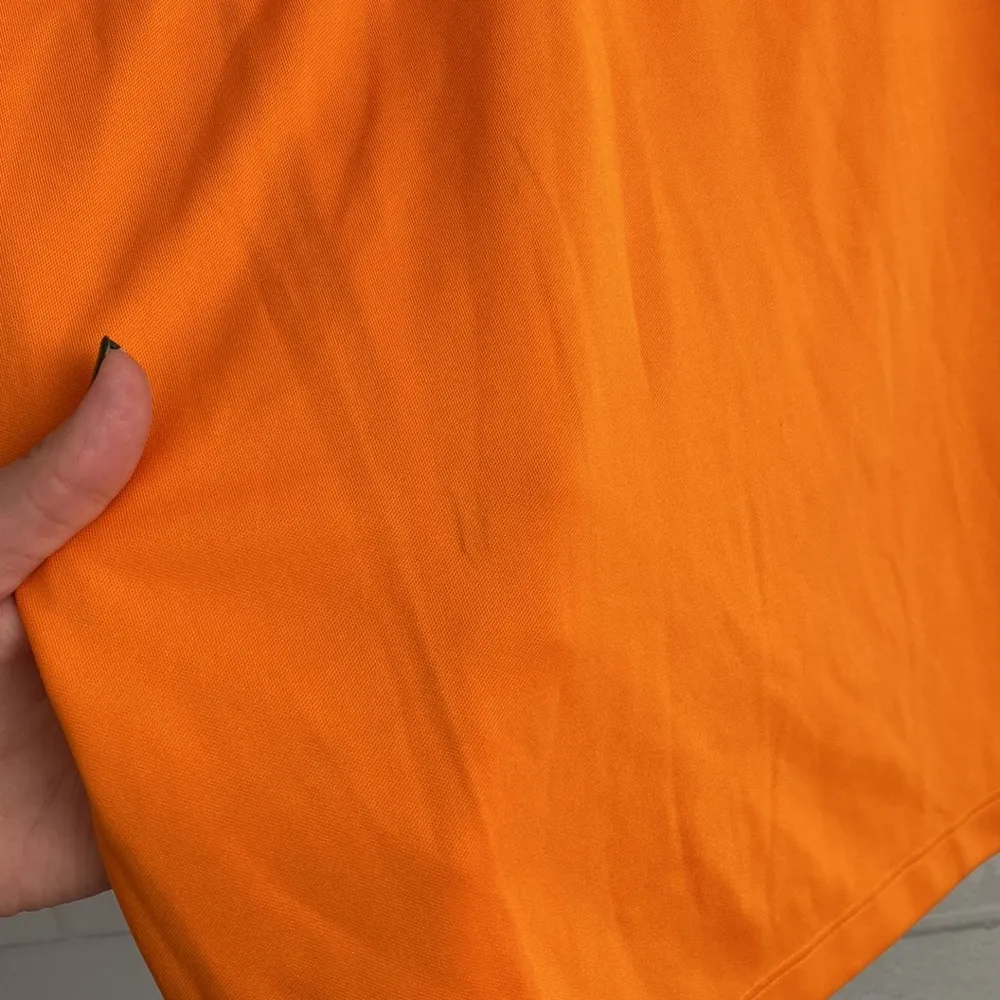 Nike Pro Orange Polo Golf Shirt - Image 3