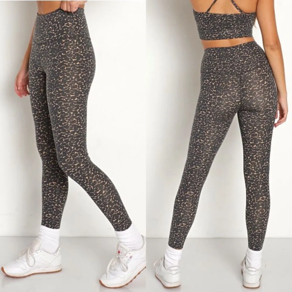 Varley Lets Move High 25" Legging Leopard Print Women’s Size‎ L - Image 2