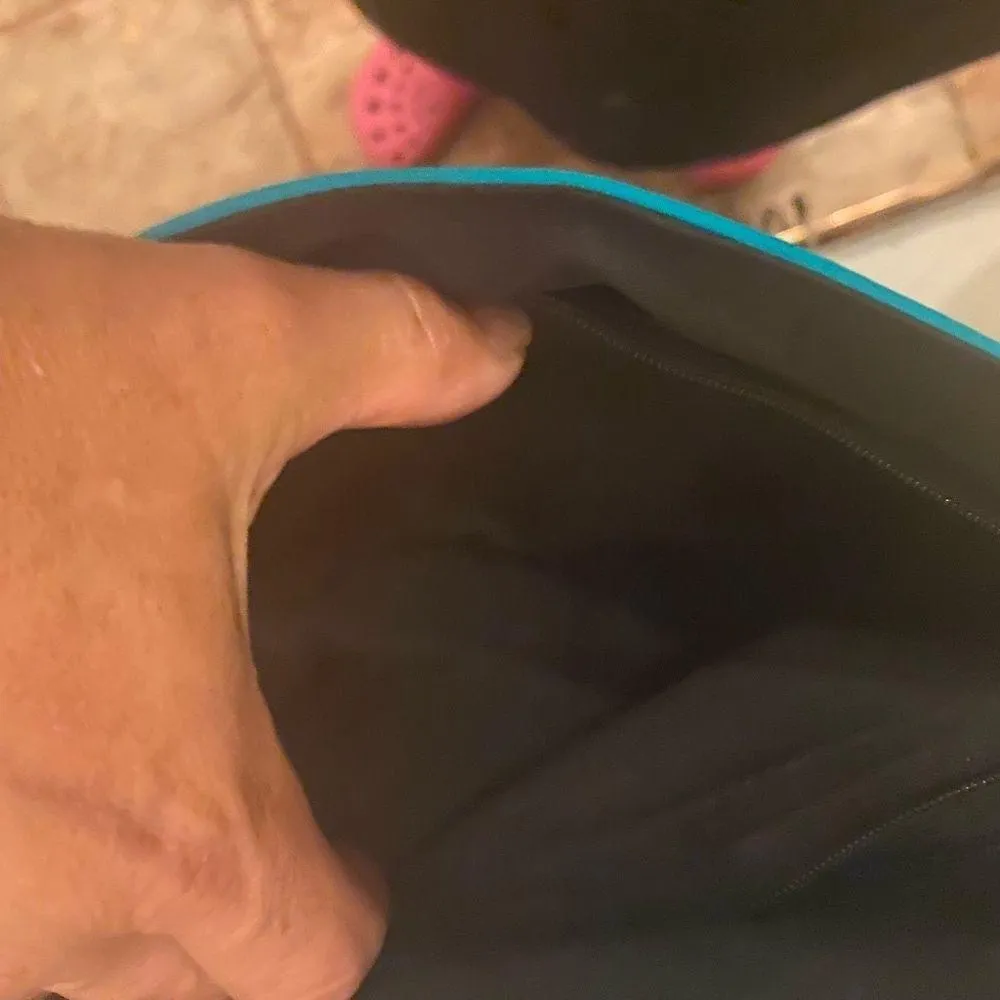 NWT DIANE GILMAN TEAL GREEN HANDBAG - Image 15