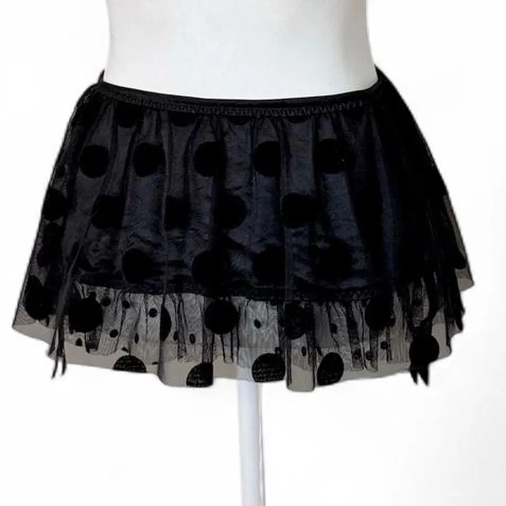 Vintage Y2K Victoria’s Secret Polka Dot Tutu Skirt - Image 3