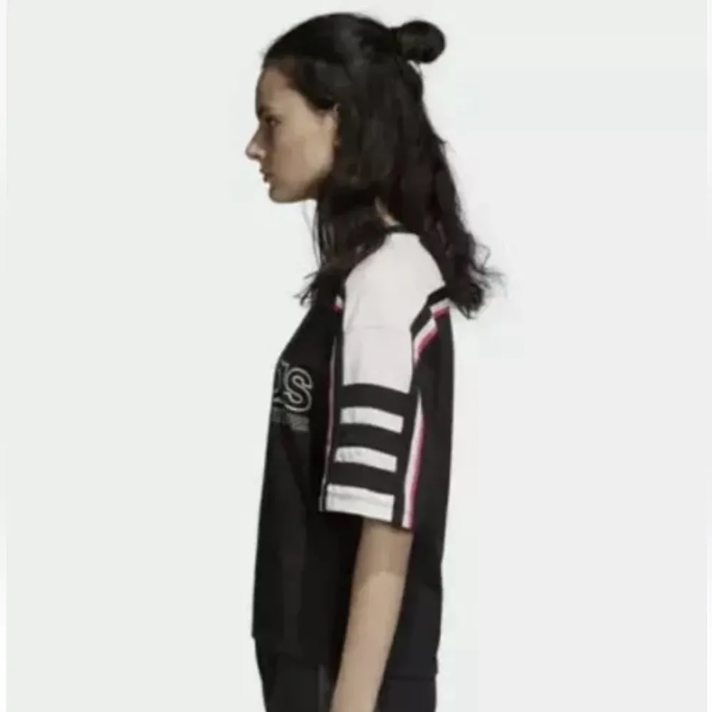 ADIDAS The OG Tee DH4183 Black Ivory Pink Crew Neck Short Sleeve Top $40 VGUC XL - Image 13