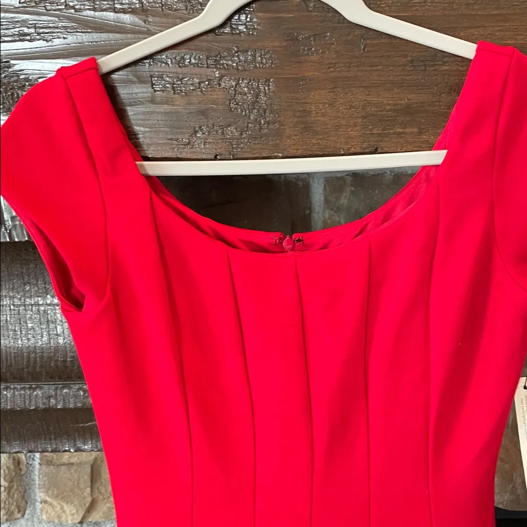 Anthropologie Bailey 44 Red Dress NWT - Image 4