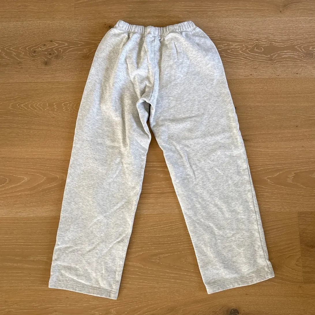 Skims Straight Leg Sweatpants Size XS Gray - Image 5