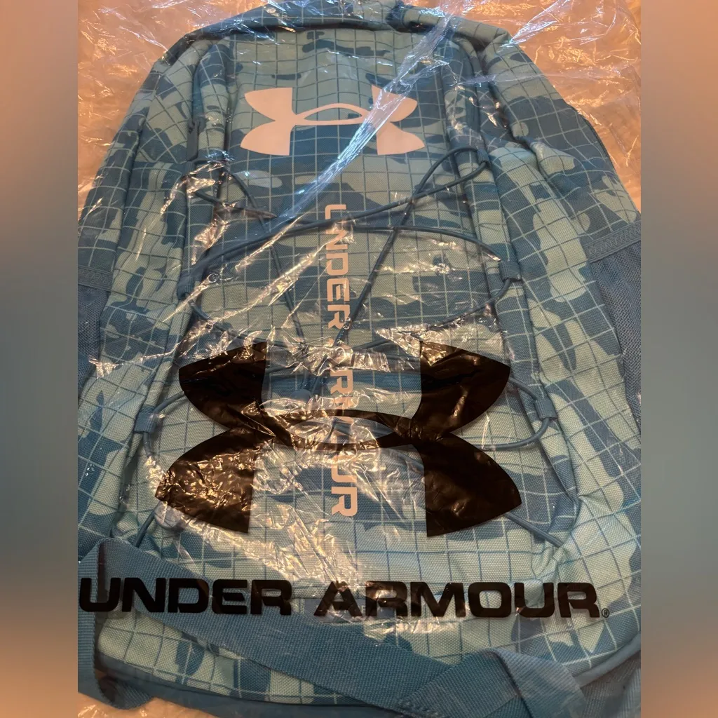 Under Armour 🩵💙 Teal Camo Backpack 15”🩵💙 - Image 7