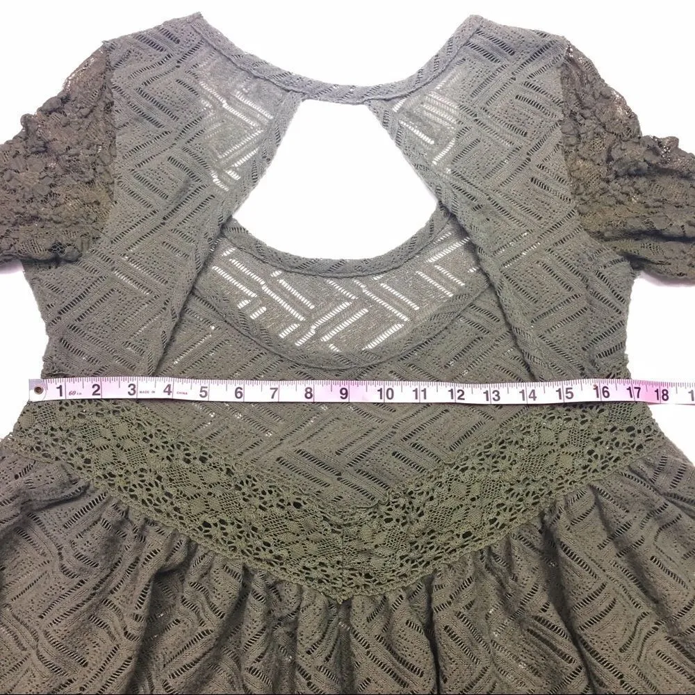 Free People Gracie Lace Crochet Babydoll… - Image 10