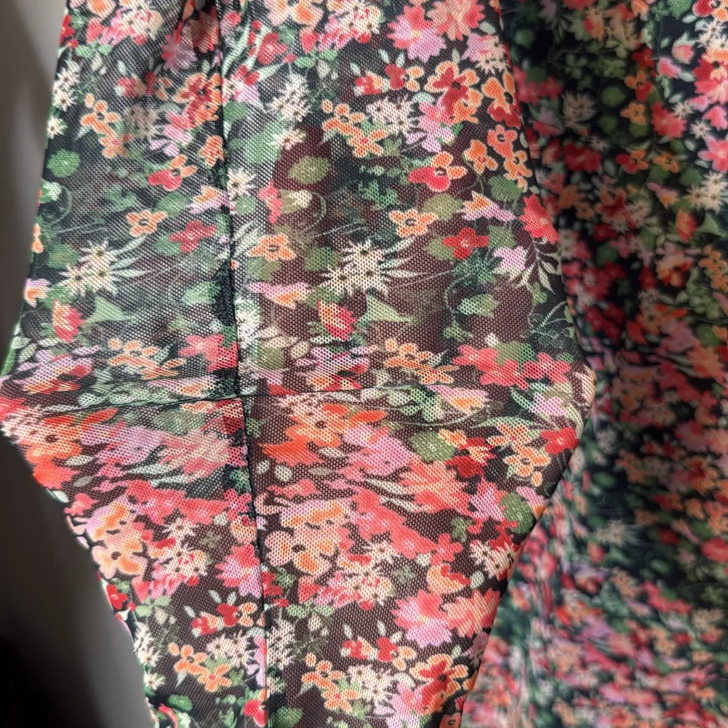 Anthropologie Eva Franco‎ Fiona Floral Long Sleeve Dress - Image 7