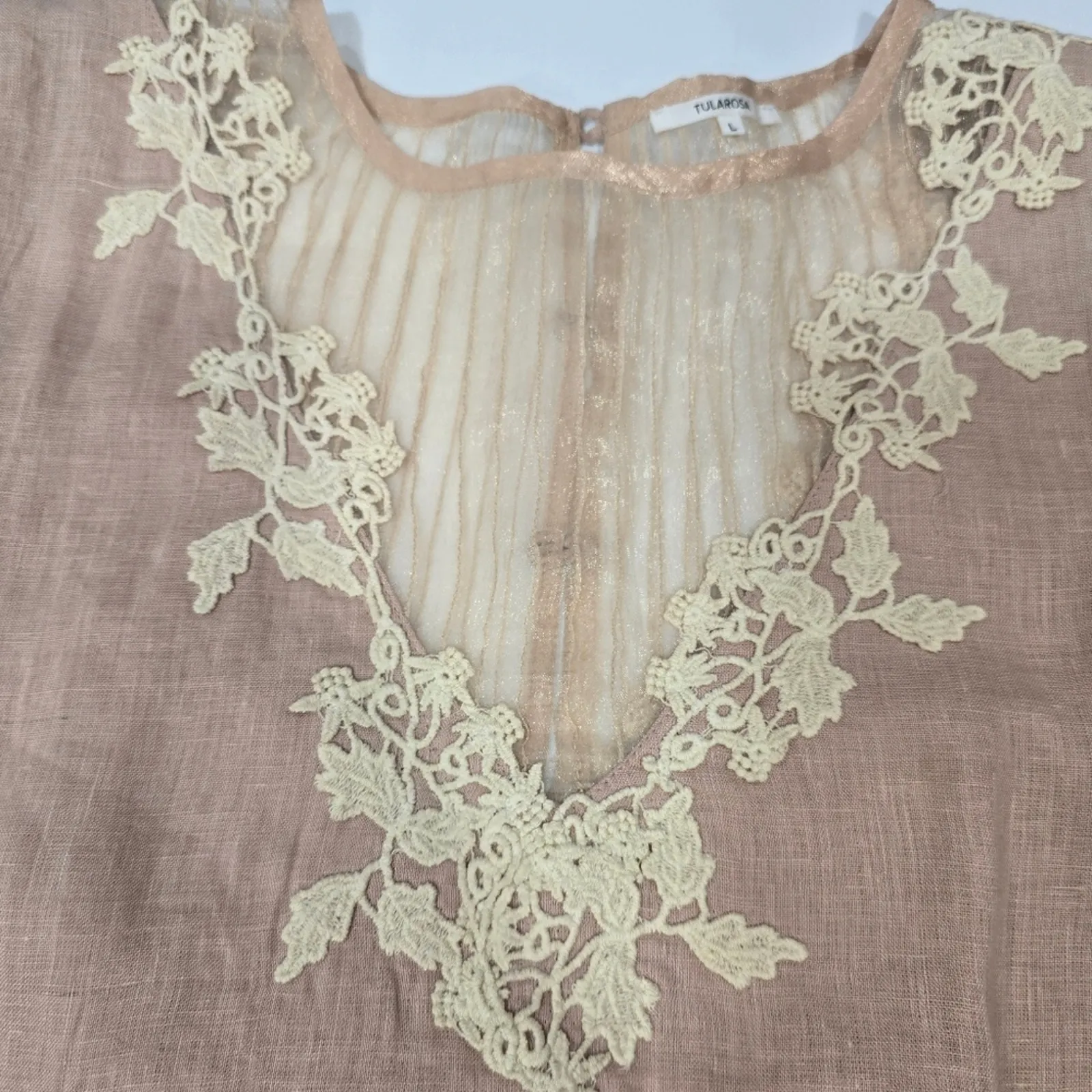 Tularosa Levy Dress in Natural Large - Image 6