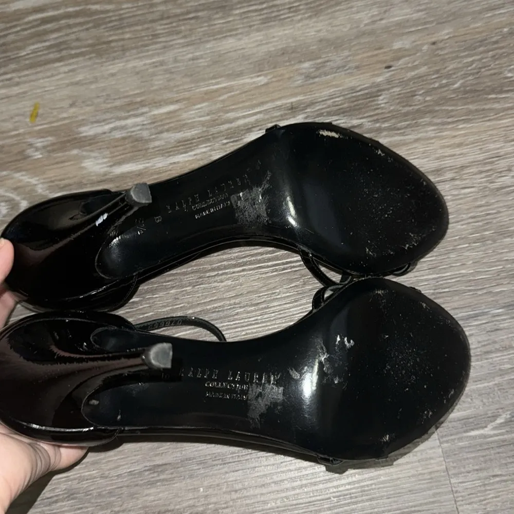 Ralph Lauren Purple Label Black Heels - Image 4