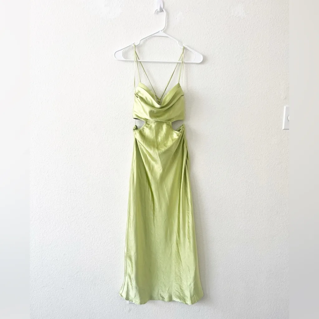 ASTR the Label Colette Dress in Lime‎ Green Size XS Revolve - Image 4
