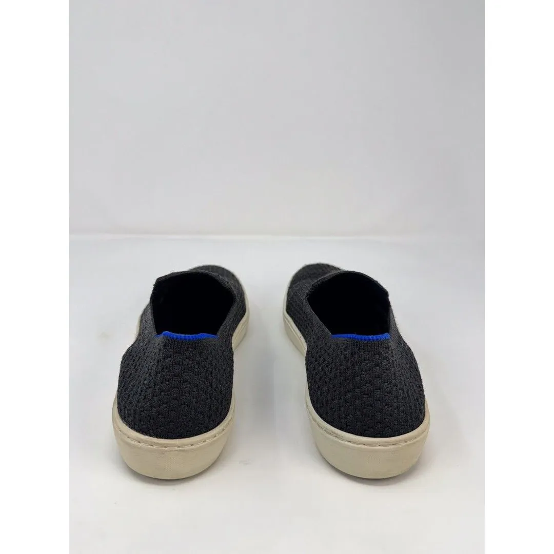 Rothys Womens Shoes Black The Original Slip On Sneakers Comfort Loafer US 9.5 Blue - Image 8