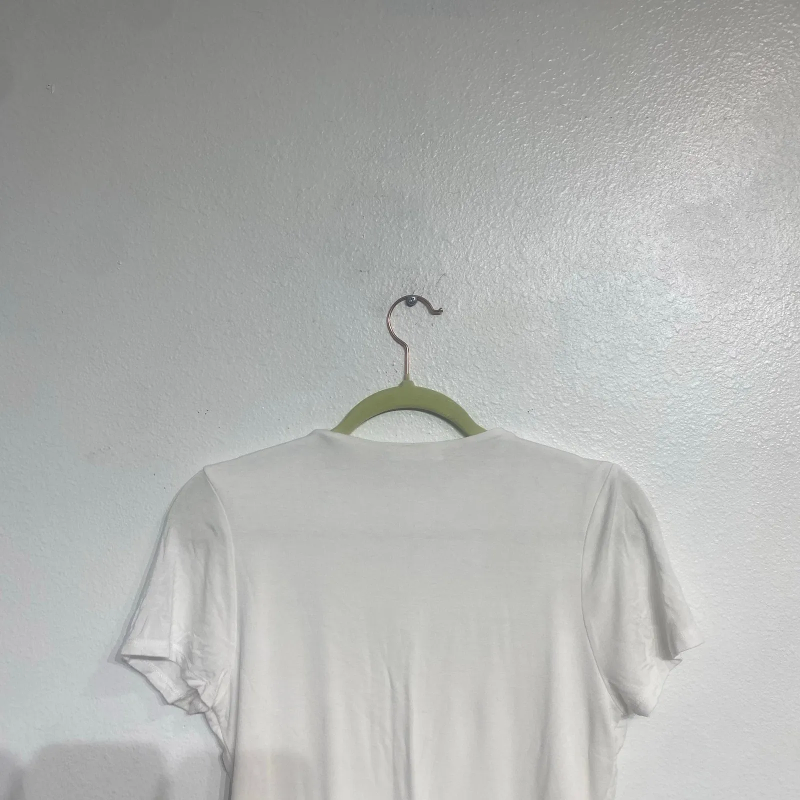 Wasabi + Mint White Square Neck Bodysuit Sz L - Image 7