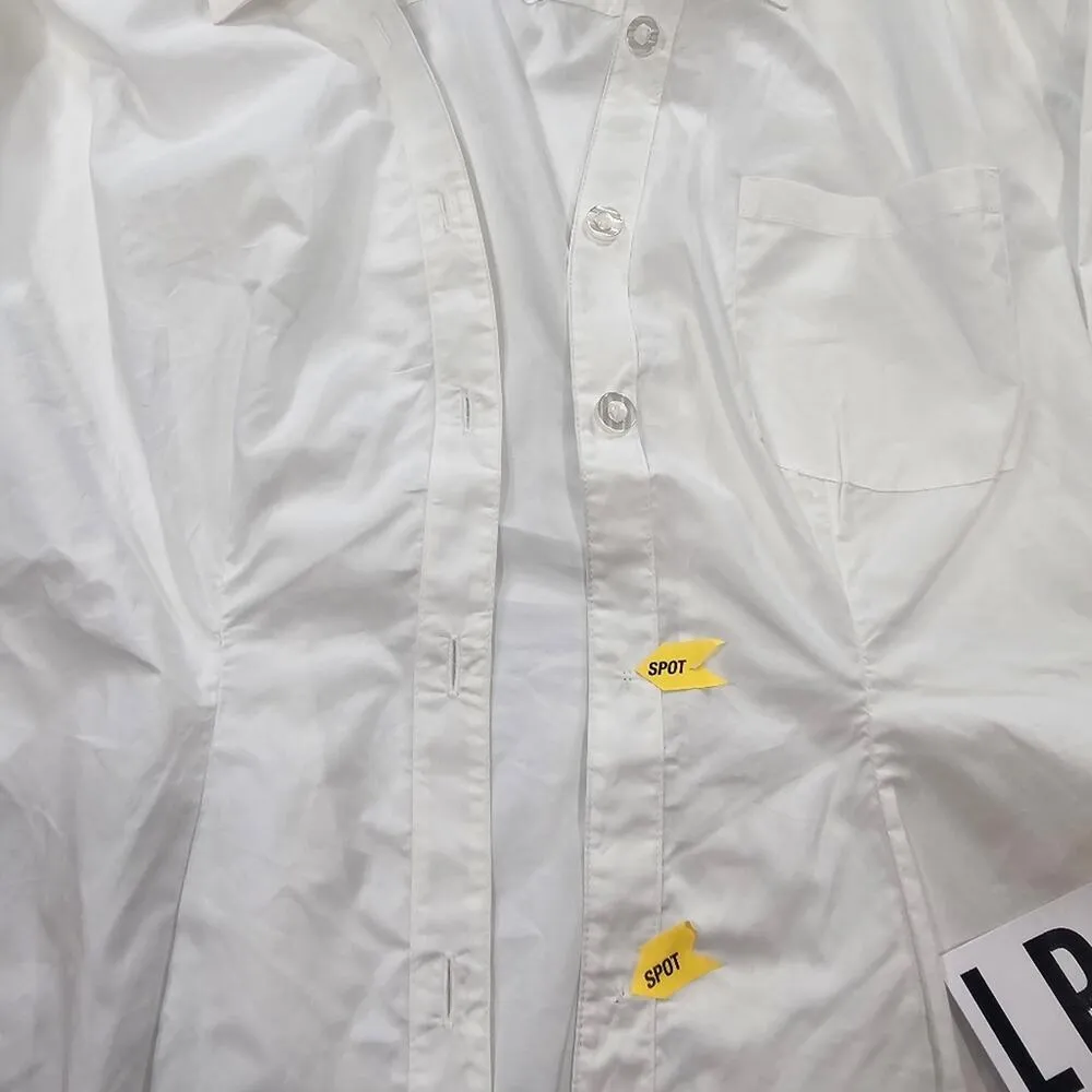 LPA Clair Top in White Medium - Image 9