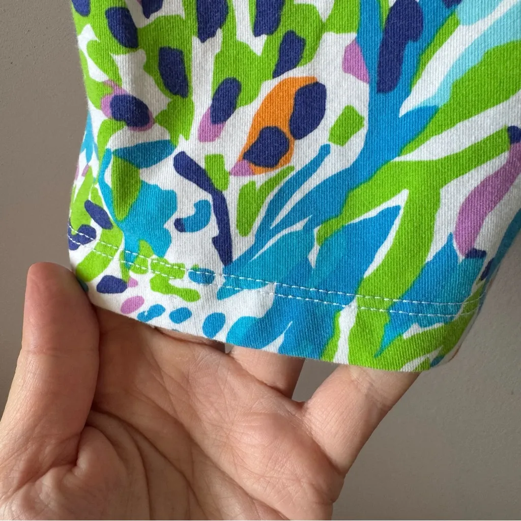 Lily Pulitzer Women’s Sea‎ Soriee Shianne Double V-Neck Dress Size Small - Image 11