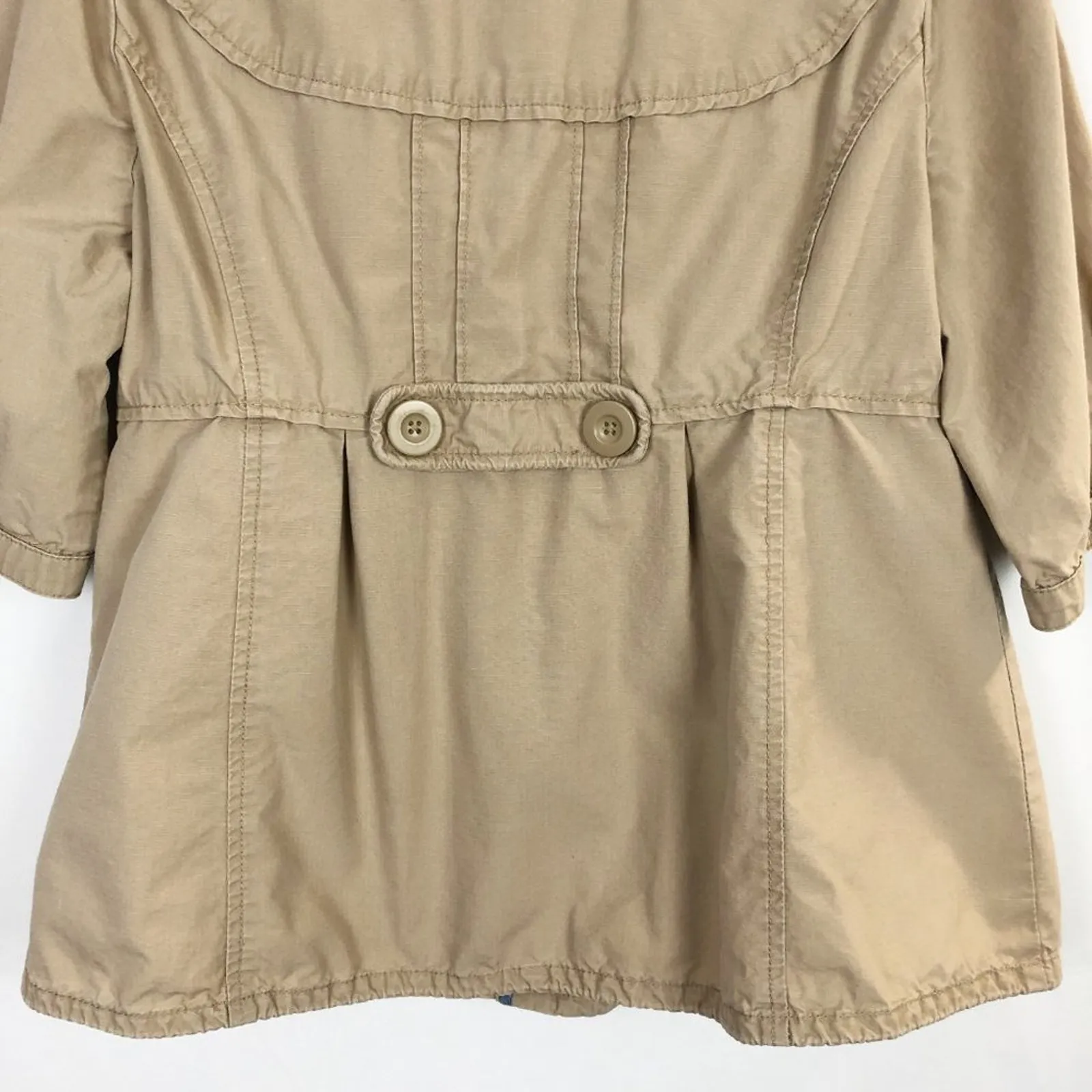 High Sierra Elbow Sleeve Button Down Blazer Juniors L - Image 8