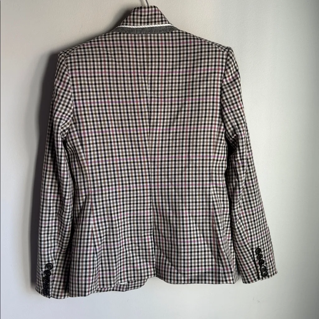 VERONICA BEARD  Katie Plaid Dickey Jacket 6 - Image 4