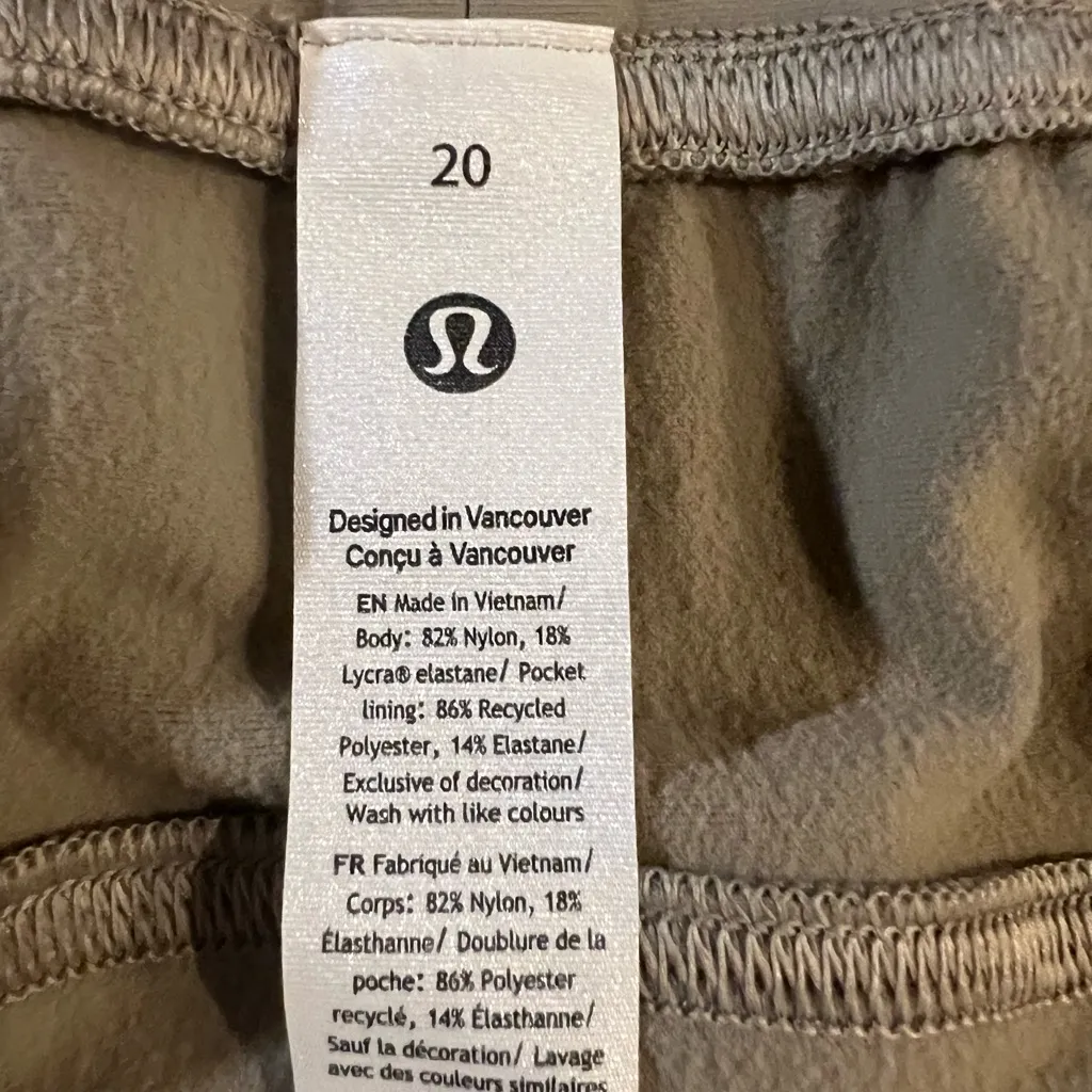 Lululemon Adapted State HR
Fleece Jogger Women’s Size 20 High Rise Slim Fit New - Image 10