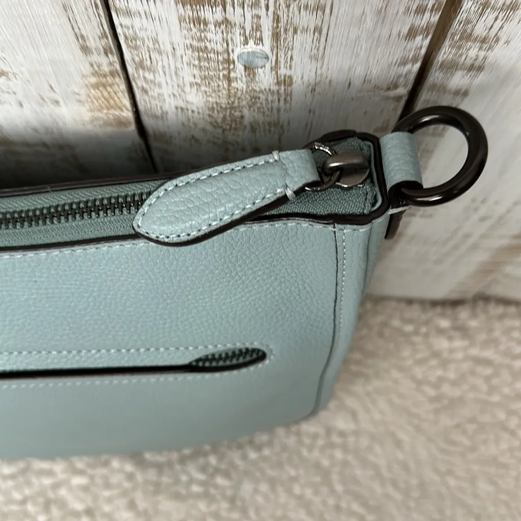 Coach Chaise Crossbody Bag Purse Aqua New NWT - Image 6