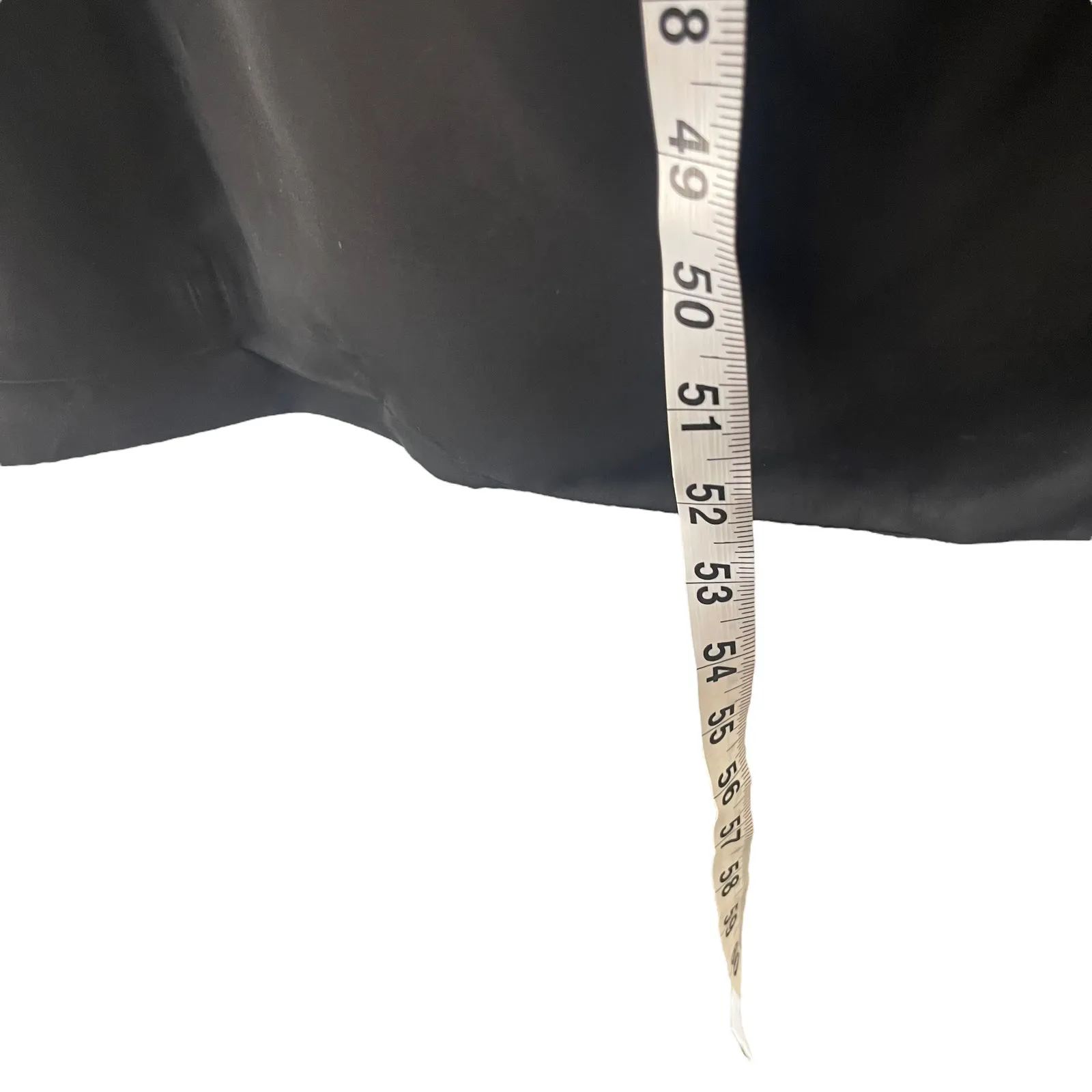 Zara‎ Basic Small Black Strapless Fairy Grunge Whimsygoth Velvet Tie Maxi Dress - Image 9