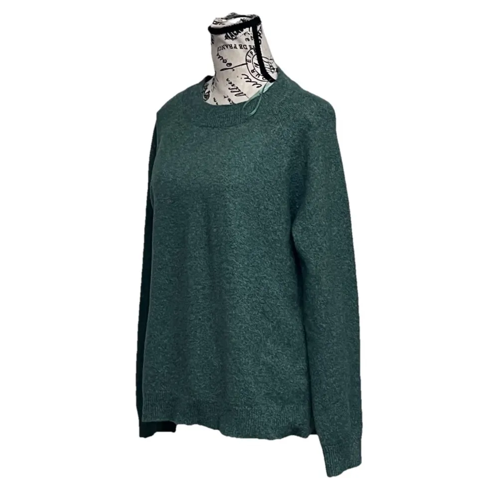ONLY ONLRICA Kelly Green Knit Pullover Sweater | Forest Fairy Preppy Old Money S - Image 3