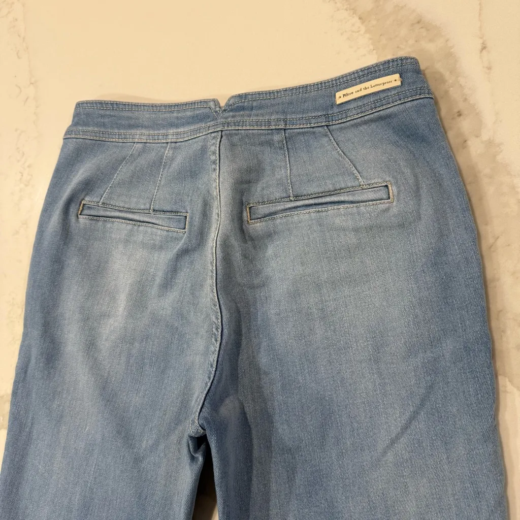 Anthropologie Pilcro and the Letterpress High Rise Bootcut Denim Jeans Womens 26 - Image 12