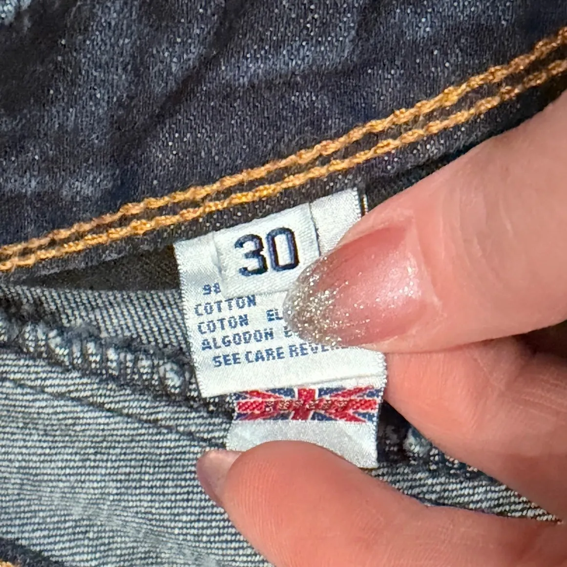 Hudson Jeans Womens Size 30 Dark Wash Denim Skinny Pants Made in USA - Image 4