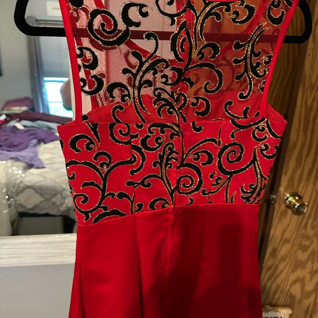 Southeastern Performance Dress Red Size 4 - Image 2