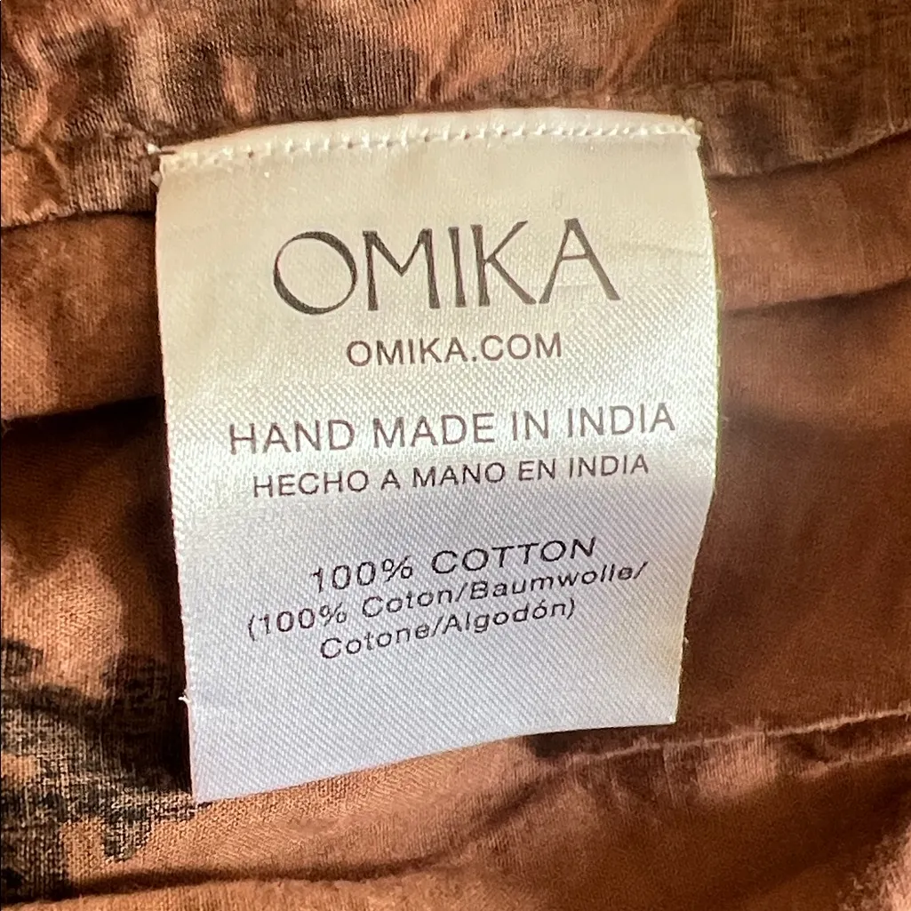 Tuckernuck Omika Riviera Maxi Dress Brown Boho Midi Western Size XS - Image 7