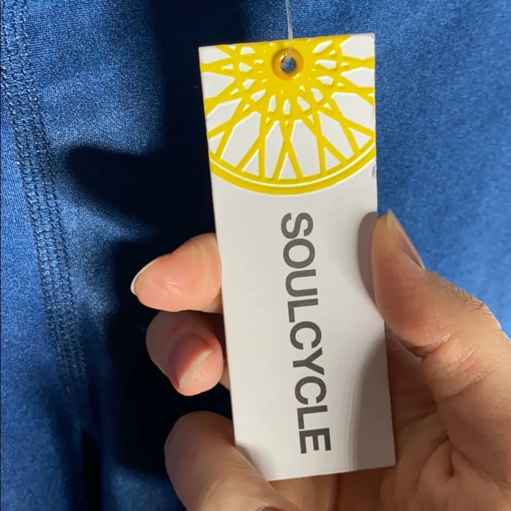 Terez x Soulcycle cropped tie-dye wheel leggings size XS - Image 6